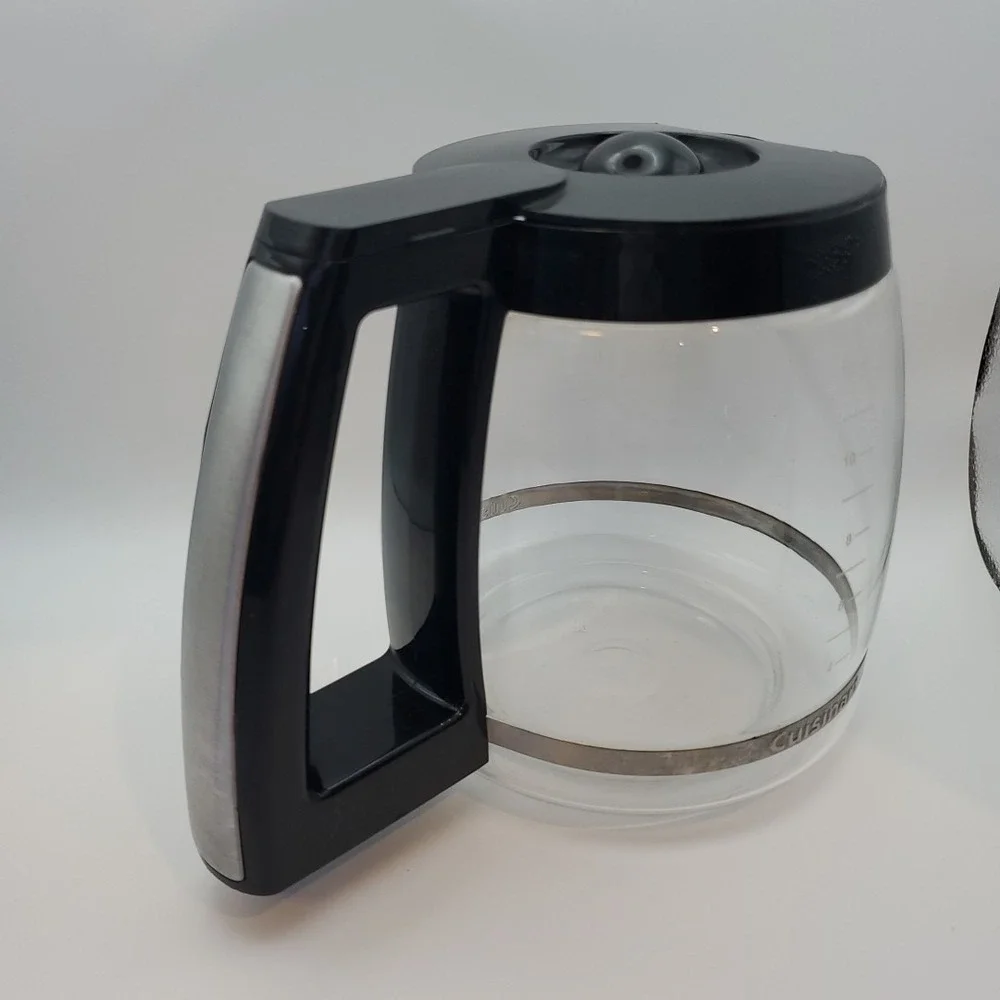 Cuisinart 12-Cup Glass Coffee Carafe Pot Replacement - Black 1518FT
